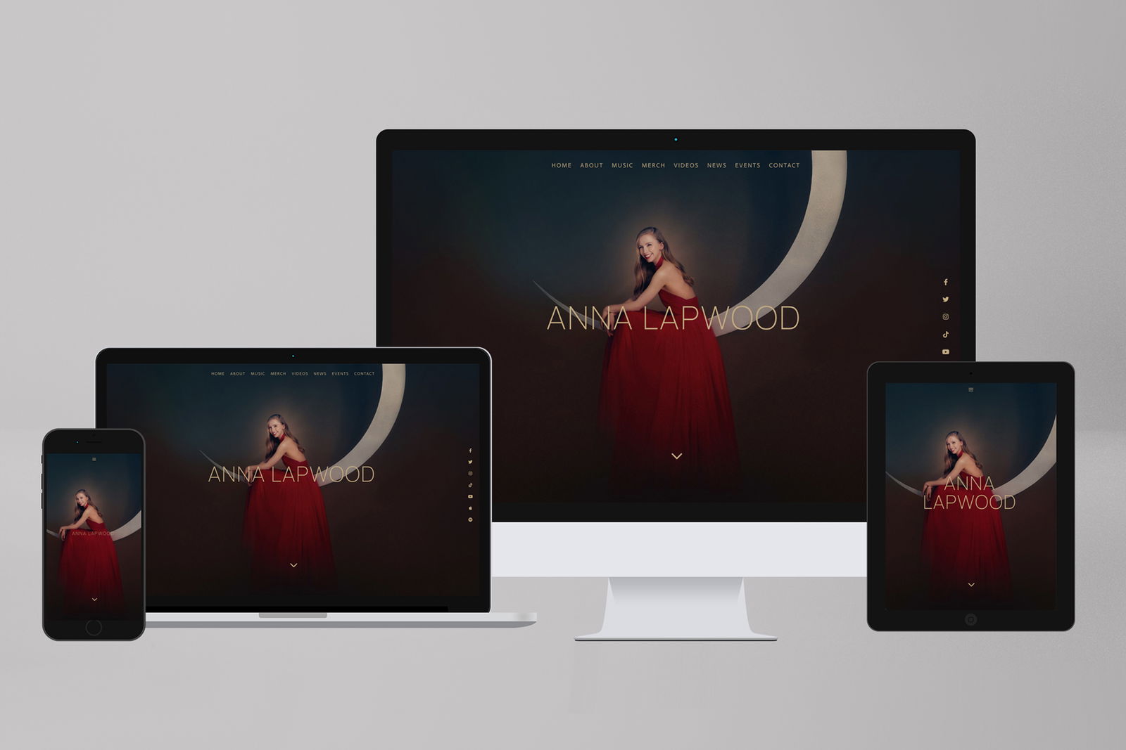 Anna Lapwood's Website