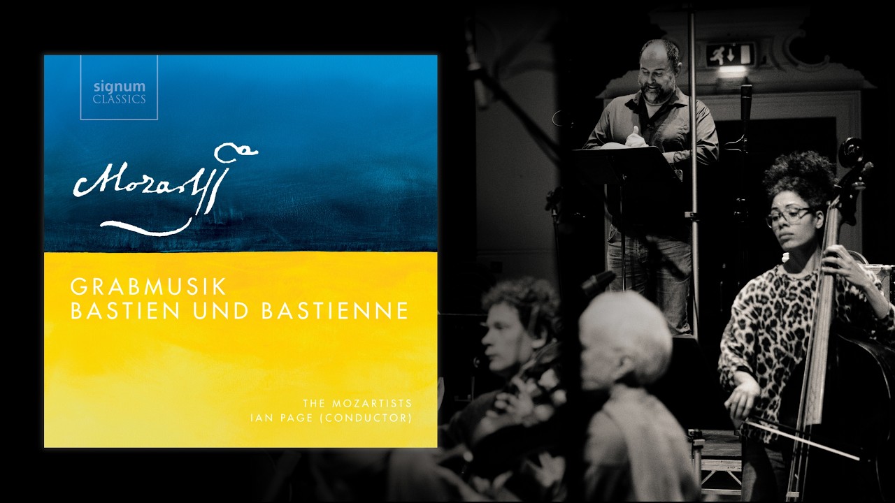 Recording Bastien und Bastienne with Anna Lucia Richter