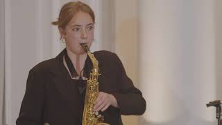 Megan Glover plays Dubois' Saxophone Concerto 1st Mov.