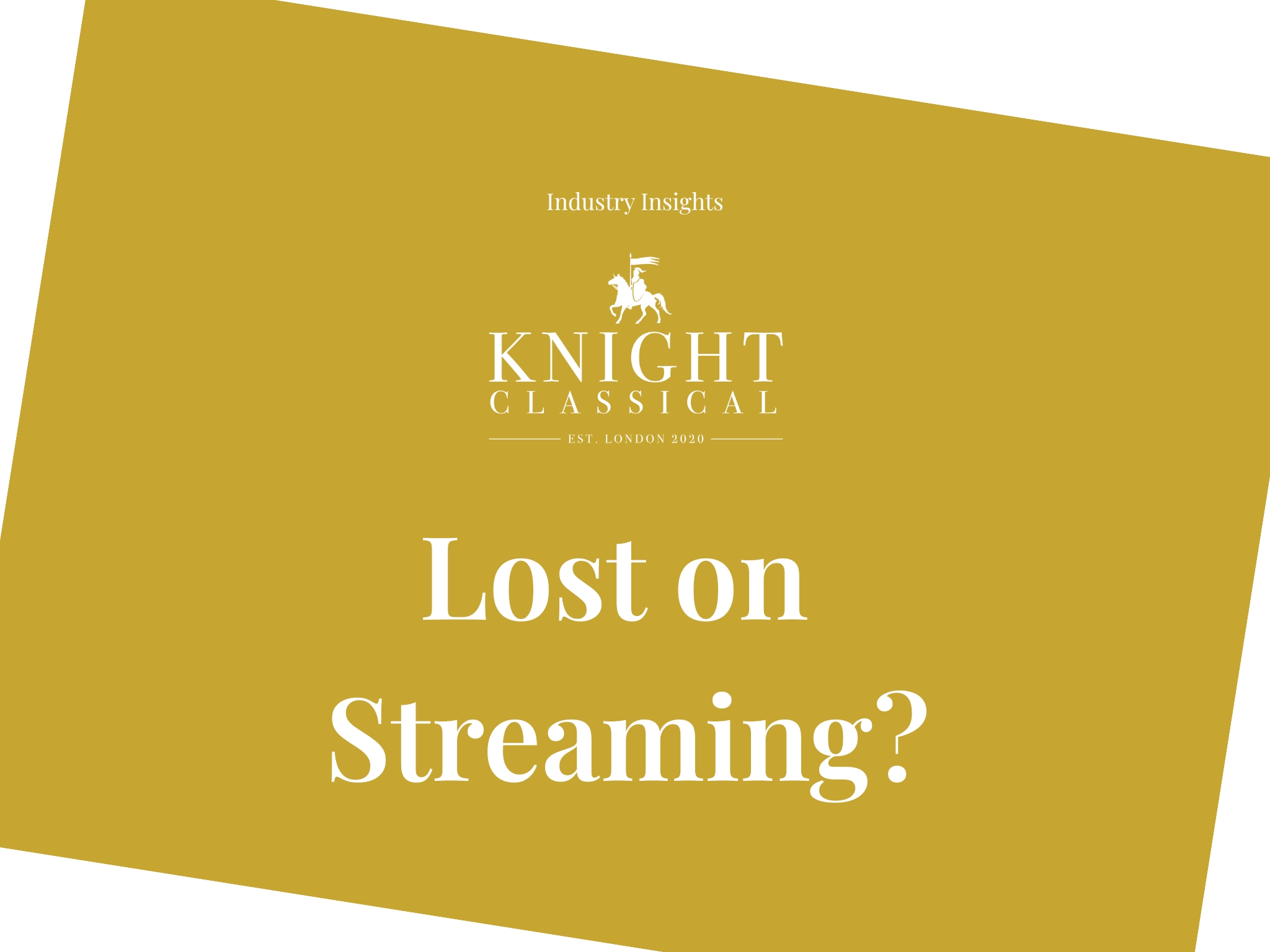 Lost on Streaming? How Classical Recordings Actually Get Found