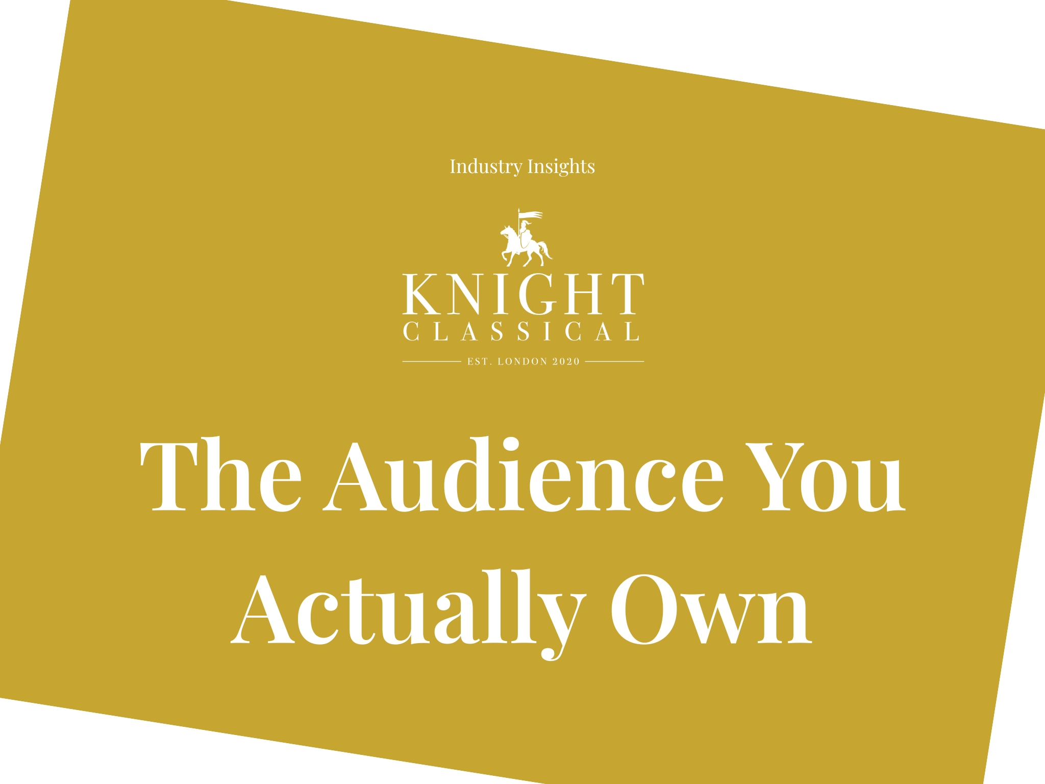 The Audience You Actually Own: Why Classical Musicians Need an Email List