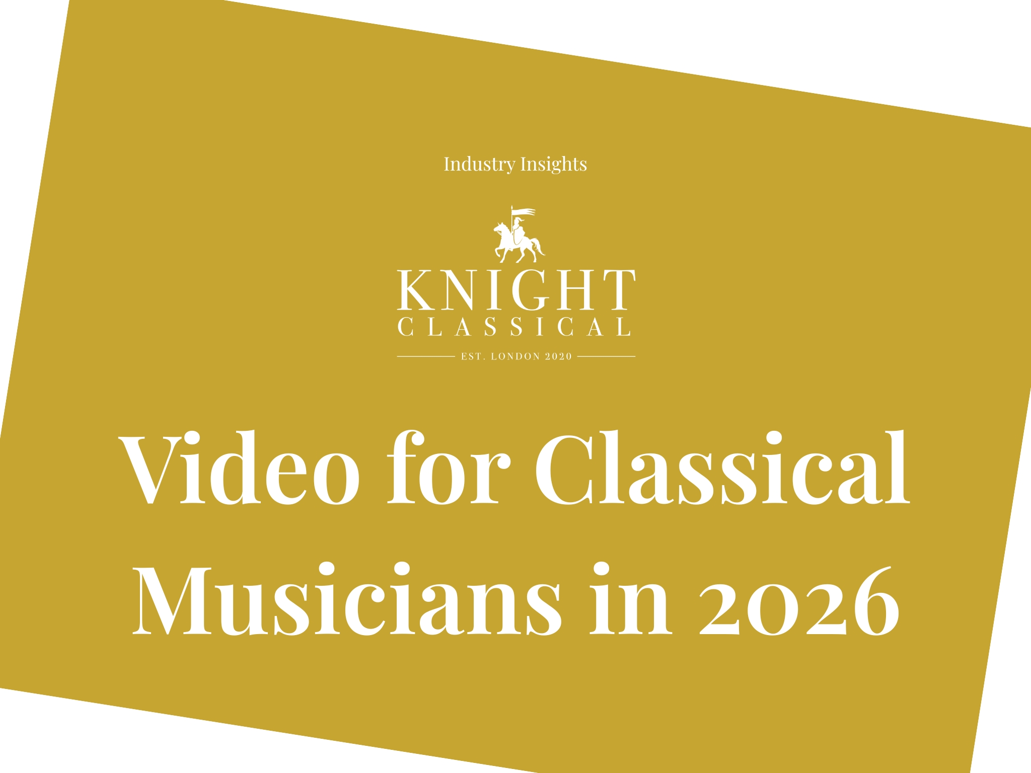 Video for Classical Musicians in 2026: What to Film, and Where AI Now Fits