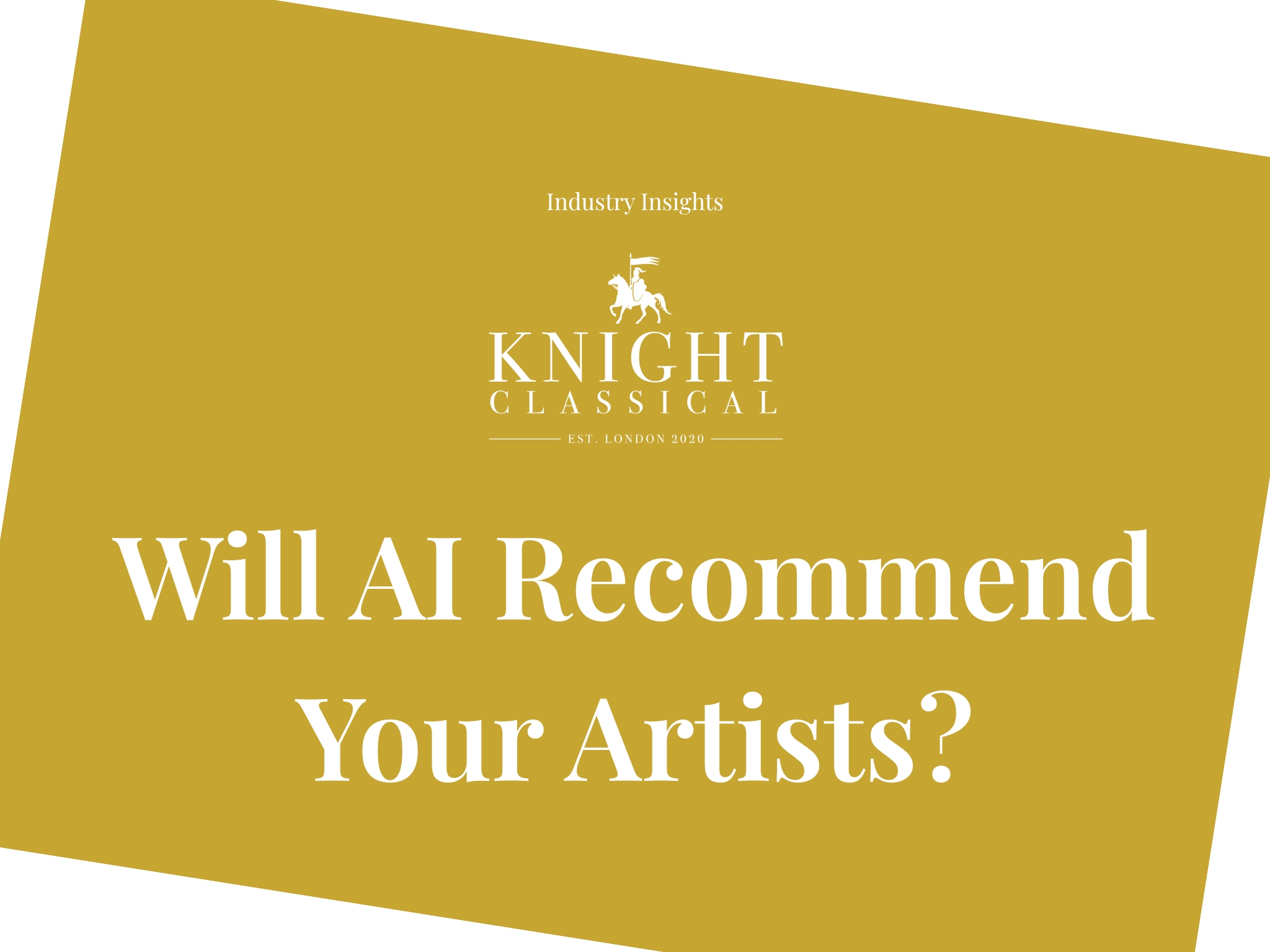Will AI Recommend Your Artists? Getting Found in the Age of AI Search