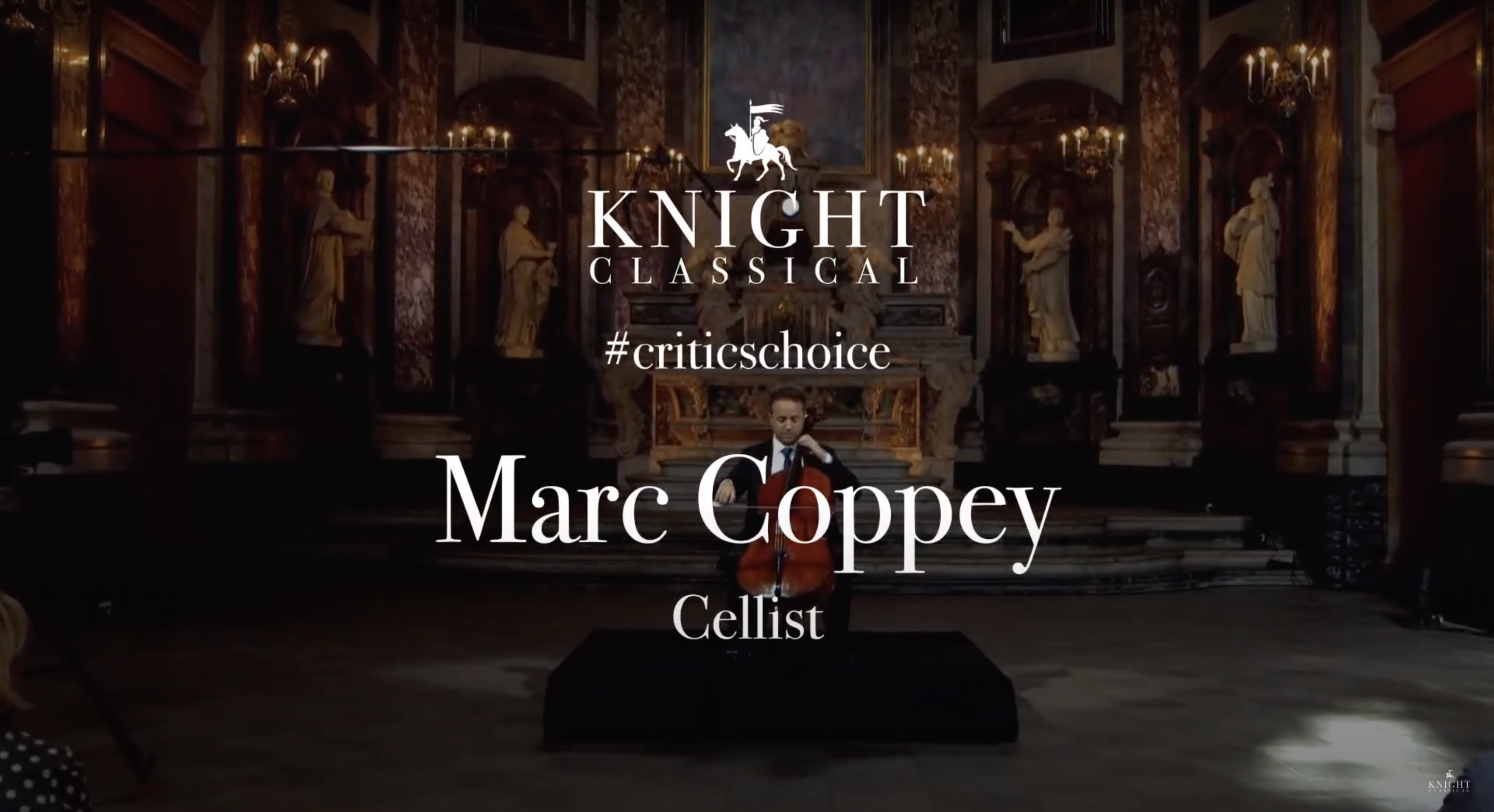 Marc Coppey, Cellist & Conductor Knight Classical